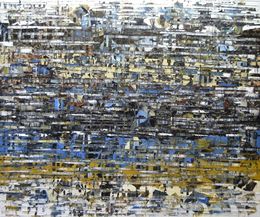 Painting, Peinture abstraite 01-2025-2, Alain Bécanne