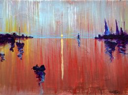 Peinture, Sea, Evening 2, Rakhmet Redzhepov (Ramzi)