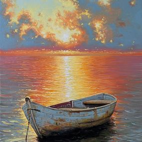 Gemälde, Adrift in Gold, Stepan Ohanyan