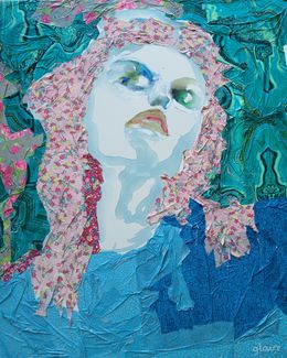 Painting, Almost like some Wagnerian Strawberry Blond Goddess, Joanna Glazer
