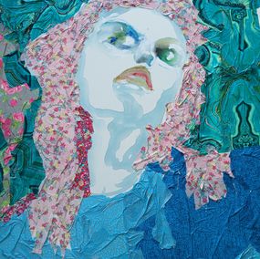 Painting, Almost like some Wagnerian Strawberry Blond Goddess, Joanna Glazer