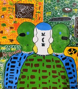 Gemälde, Henotic, Olumide Ajayi