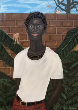 Painting, Till It All Withers 3, Samson Olatubosun