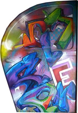 Painting, Trace 2 CV, Saname