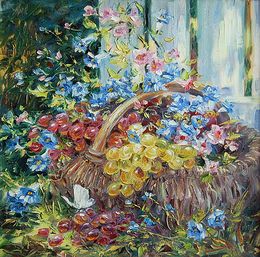 Gemälde, August, Olga Artim