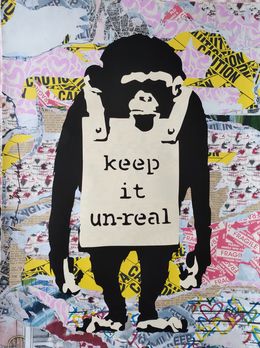 Painting, Keep It Un Real, Mr Brainwash