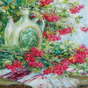 Gemälde, Mother's viburnum, Olga Artim