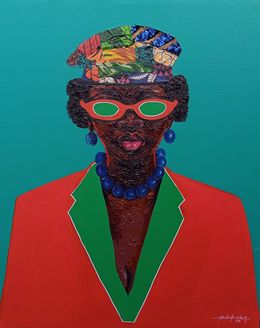 Gemälde, Radiance in Style, Bakare Abubakri-sideeq Babatunde