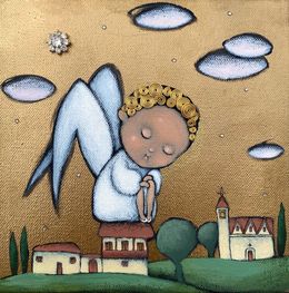 Peinture, Guardian Angel, Alexandra Papafotiou