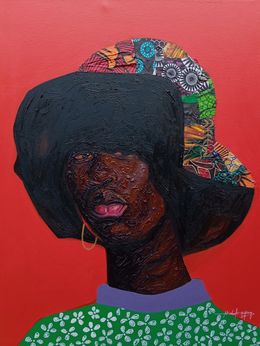 Gemälde, Beneath the Hat, Bakare Abubakri-sideeq Babatunde