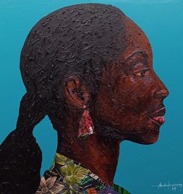 Gemälde, Beyond the Beauty, Bakare Abubakri-sideeq Babatunde
