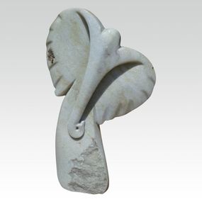 Sculpture, Elephant - Eléphant, Zachariah Njobo