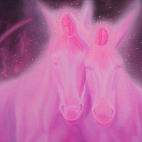 Gemälde, Being Together, Su Bin Lim