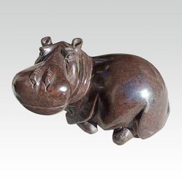 Sculpture, Hippo - Hippopotame, Zachariah Njobo