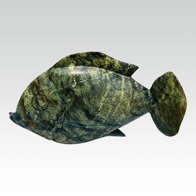 Skulpturen, Fish jade - Poisson en jade, Edmore Chijumani