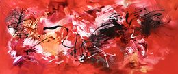 Painting, Quiet Flame I, Paresh Nrshinga