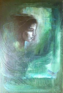 Gemälde, Si j'étais un oiseau, Sandra Quintin