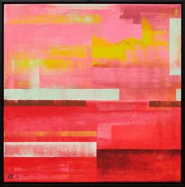 Painting, Untitled in Red, Ronald Hunter