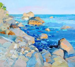Peinture, Sun rays, Yehor Dulin