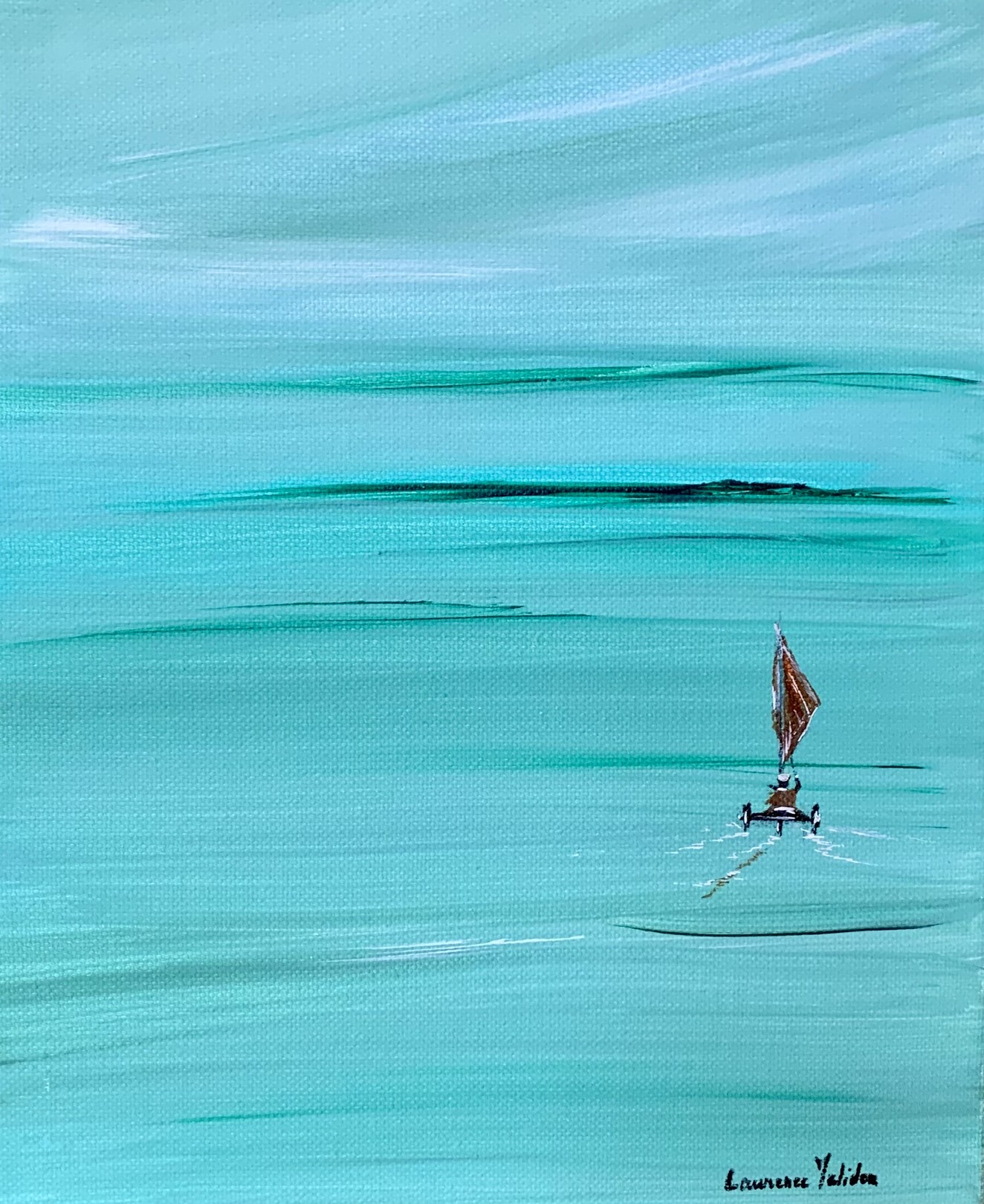 Laurence Malidor, Mer et silhouettes 063 Laurence Malidor, Mer et silhouettes 063