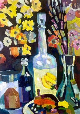 Gemälde, Bottle for love, Tanya Brodskaya