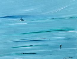 Gemälde, Mer et silhouettes 062, Laurence Malidor