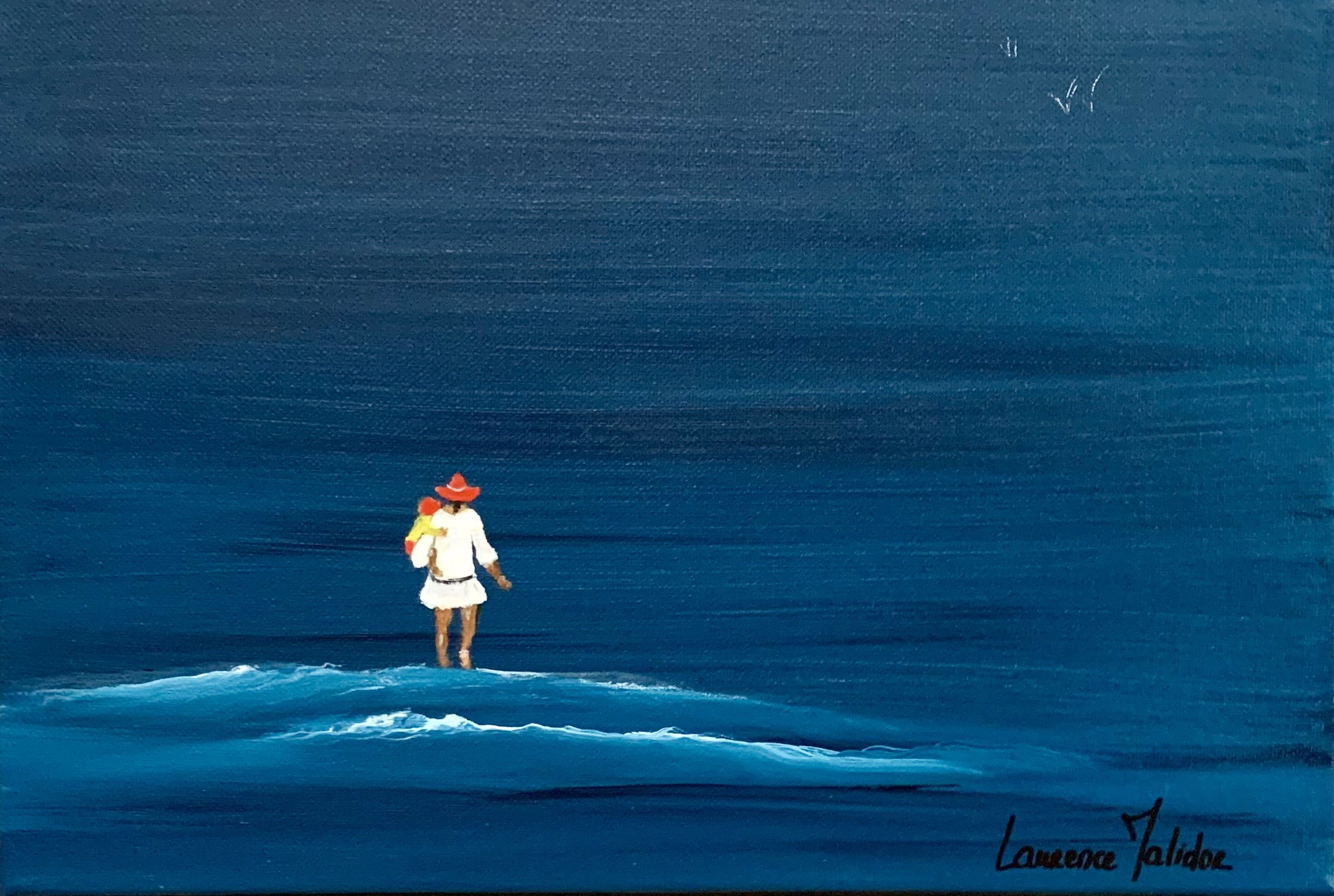 Laurence Malidor, Mer et silhouettes 007 Laurence Malidor, Mer et silhouettes 007