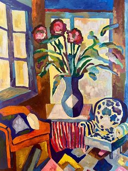 Peinture, Granny's chair, Tanya Brodskaya