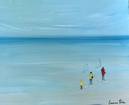 Gemälde, Mer et silhouettes 010, Laurence Malidor