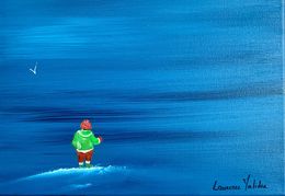 Gemälde, Mer et silhouettes 008, Laurence Malidor