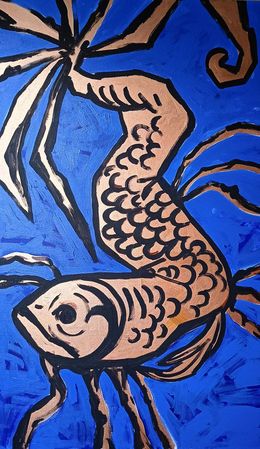 Gemälde, Tired of being a goldfish, Iryna Burda