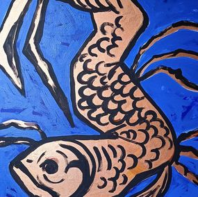 Painting, Tired of being a goldfish, Iryna Burda