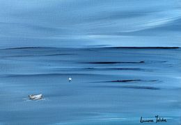 Gemälde, Mer et silhouettes 006, Laurence Malidor