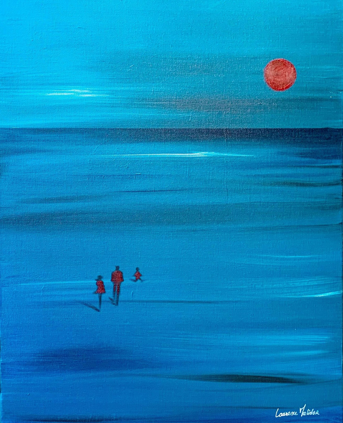 Laurence Malidor, Mer et silhouettes 012 Laurence Malidor, Mer et silhouettes 012