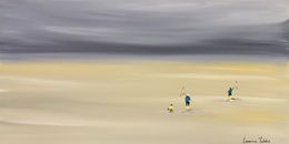 Painting, Mer et silhouettes 017, Laurence Malidor