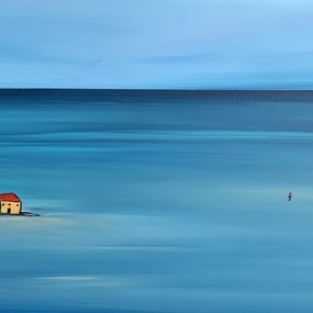 Gemälde, Mer et silhouettes 045, Laurence Malidor