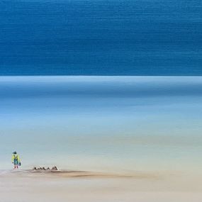 Gemälde, Mer et silhouettes, Laurence Malidor