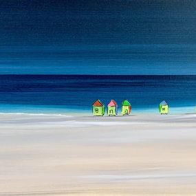 Gemälde, Mer et silhouettes, Laurence Malidor