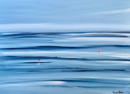 Gemälde, Mer et silhouettes 057, Laurence Malidor
