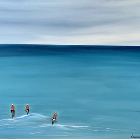Gemälde, Mer et silhouettes, Laurence Malidor