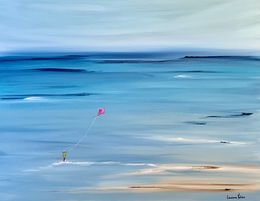 Gemälde, Mer et silhouettes 056, Laurence Malidor
