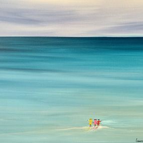 Gemälde, Mer et silhouettes, Laurence Malidor