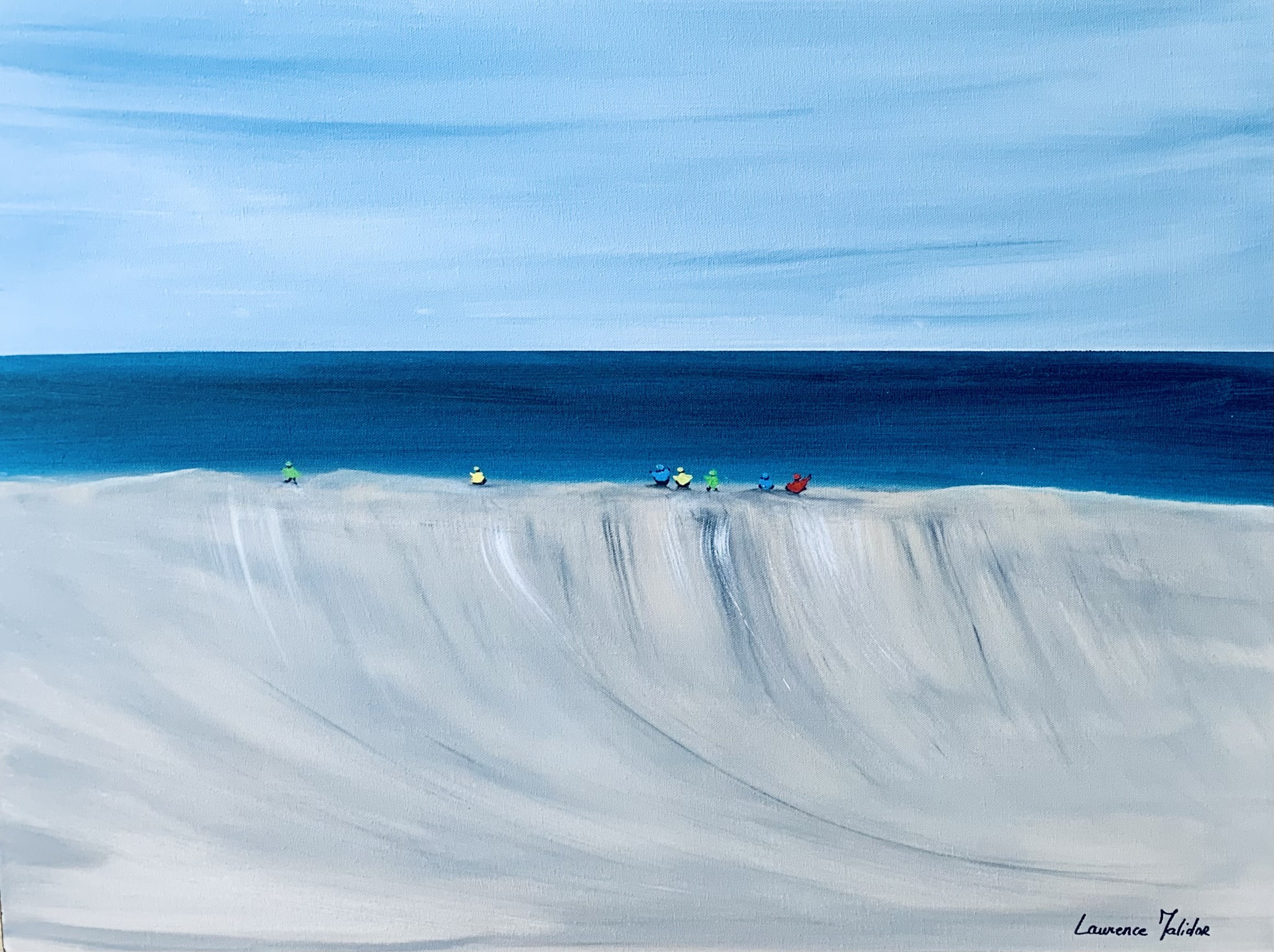 Laurence Malidor, Mer et silhouettes 022 Laurence Malidor, Mer et silhouettes 022