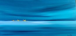Gemälde, Mer et silhouettes 043, Laurence Malidor