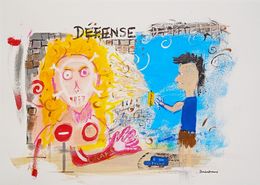 Gemälde, Défense d'afficher, Damien Berrard