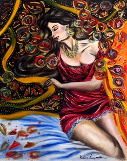 Painting, Shimmering Dream, Ruslana Levandovska
