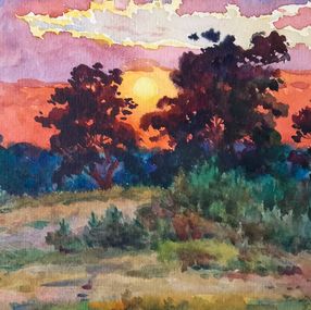 Pintura, Watching the sunset, Vitaly Duhnevich