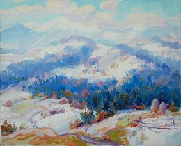 Gemälde, Yablunytsky Pass, Dmitry Artim