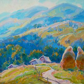Peinture, Carpathians. Summer, Dmitry Artim