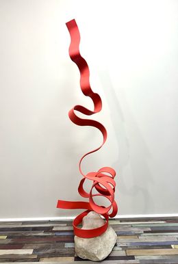 Sculpture, Serpentina naranja, Ariel Elizondo Lizarraga